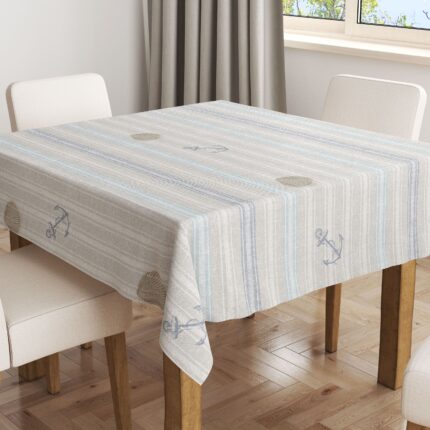 Hule estampado playa