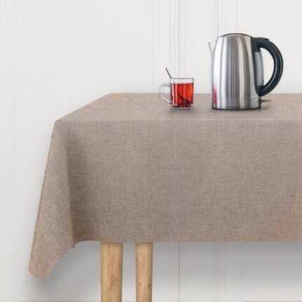 Mantel resinado color lino – Eumule