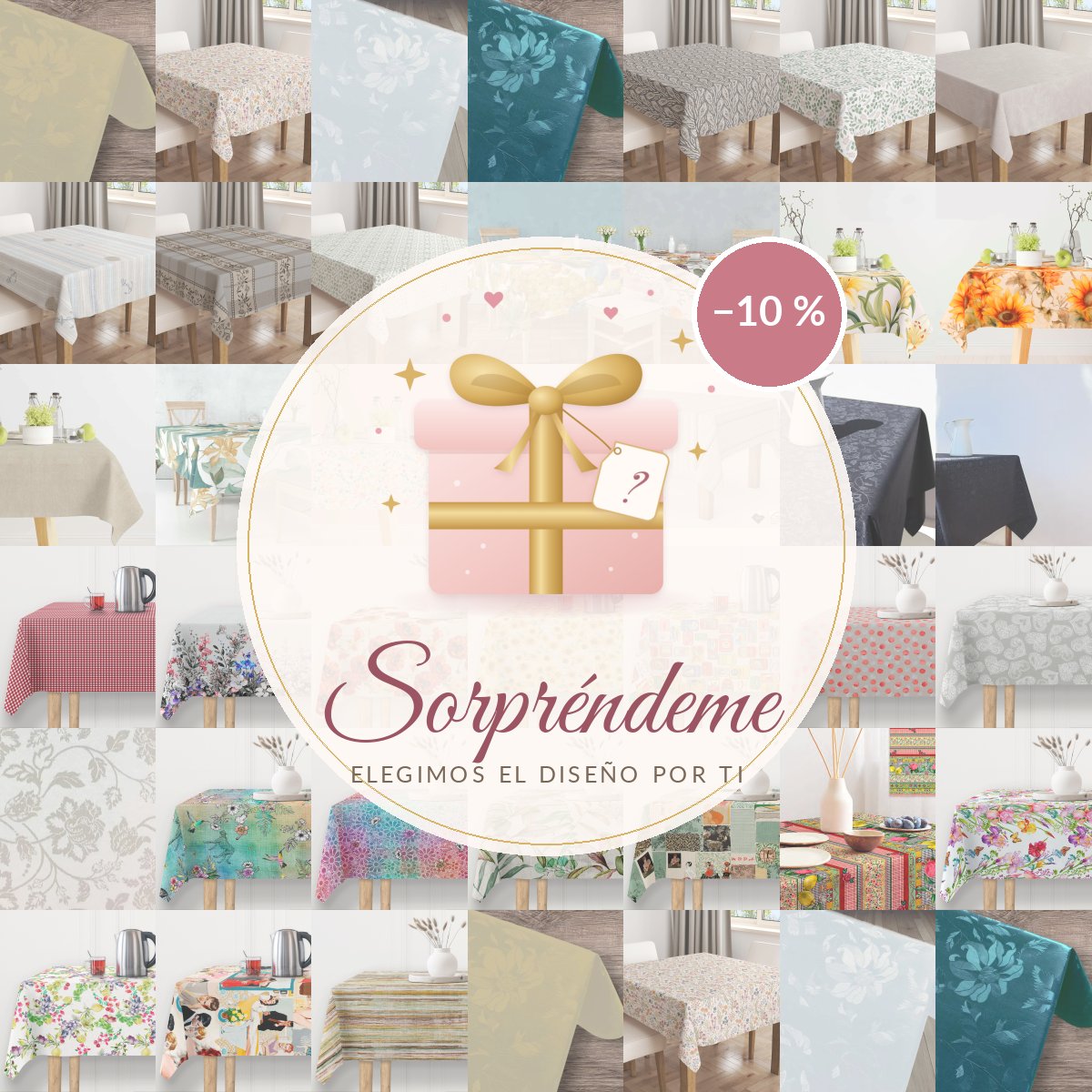 Sorpréndeme – Elegimos el diseño por ti